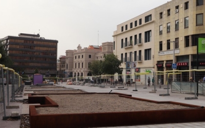 Les obres del passeig de la Plaça Major enceten la recta final
